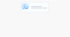 Desktop Screenshot of philips.i-production.de
